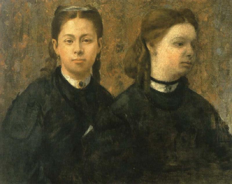 Elena and Camila Montejasi-Cicerale, Edgar Degas